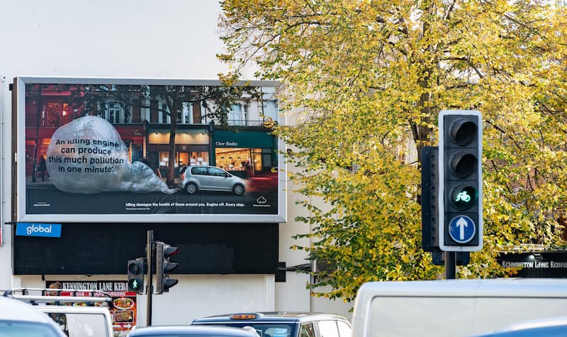 Poster of Engine Off Every Stop campaign